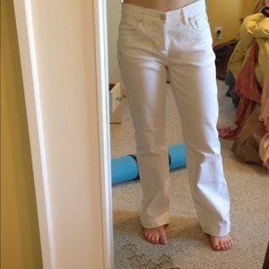Talbots White Jeans